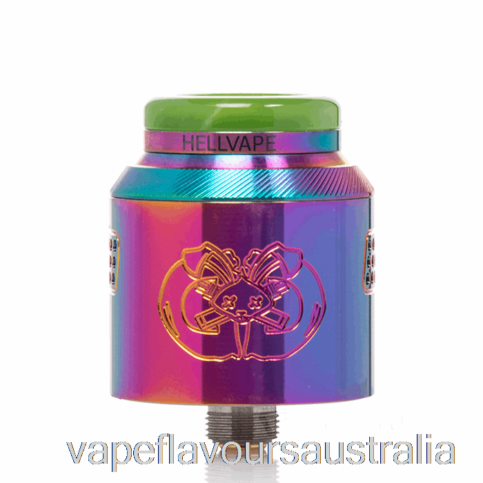Vape Nicotine Australia Hellvape Drop Dead 2 24mm RDA Rainbow
